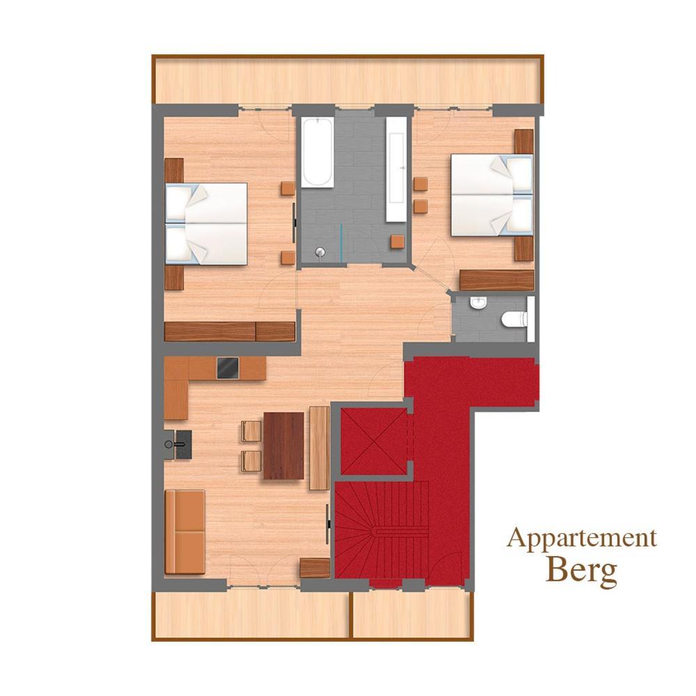 Appartements Innerthal Inneralpbach Kültér fotó
